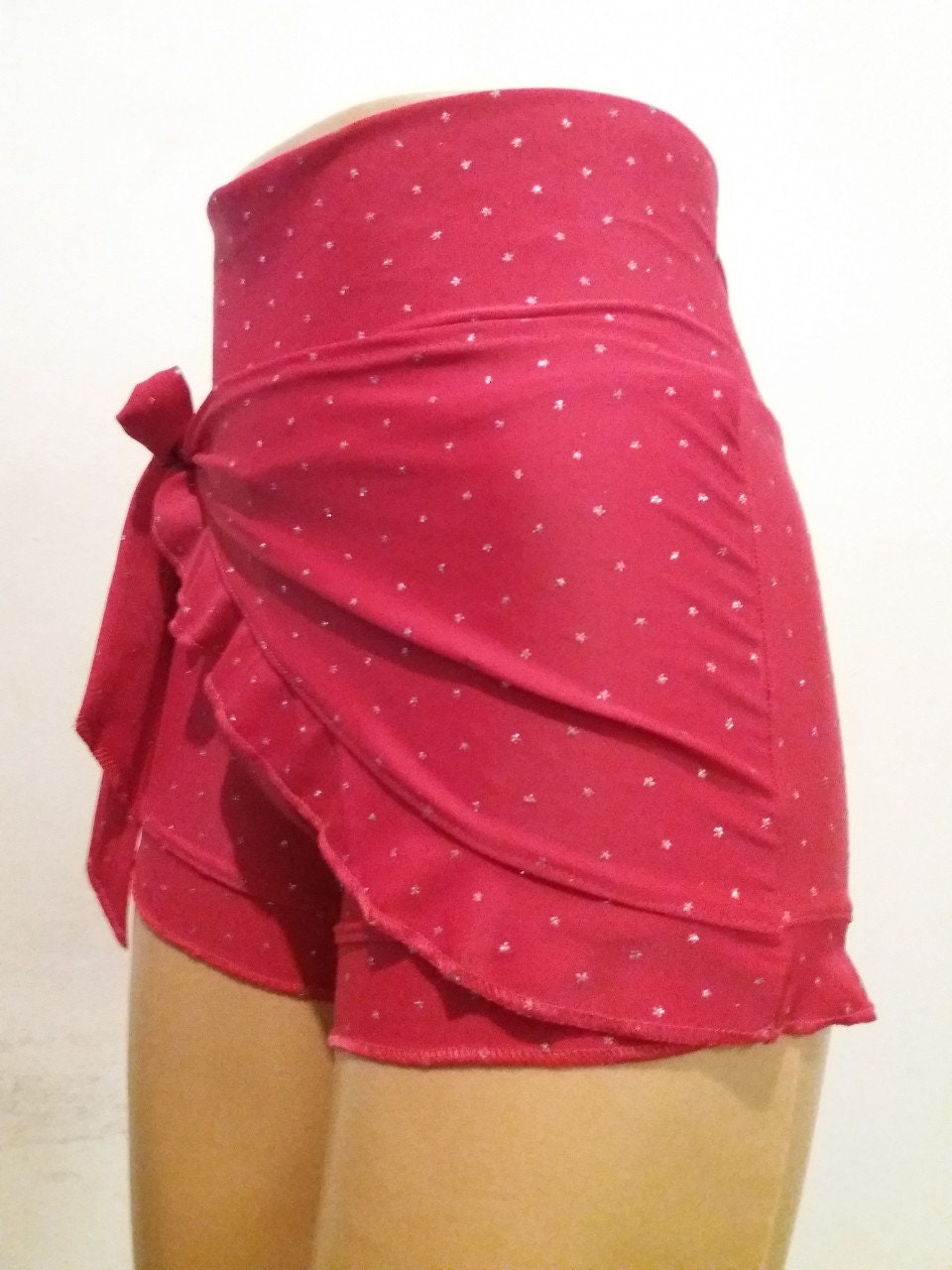 Pink Ruffle Shorts/ Fuchsia Shorts 