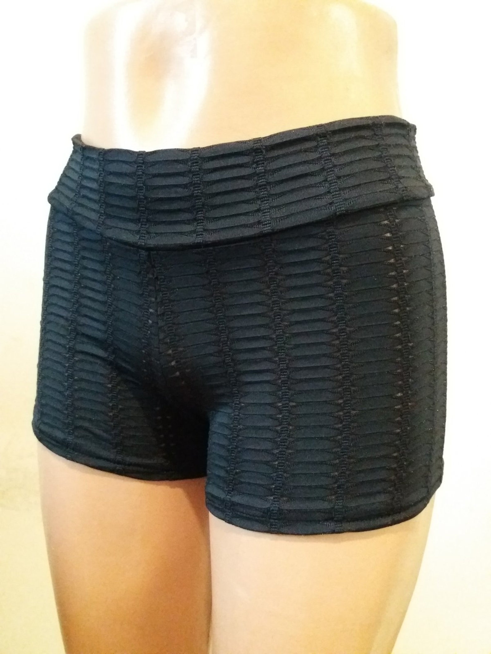 Transparent Short Shorts/ Mens Underwear/ Elastic Fabric With Etsy