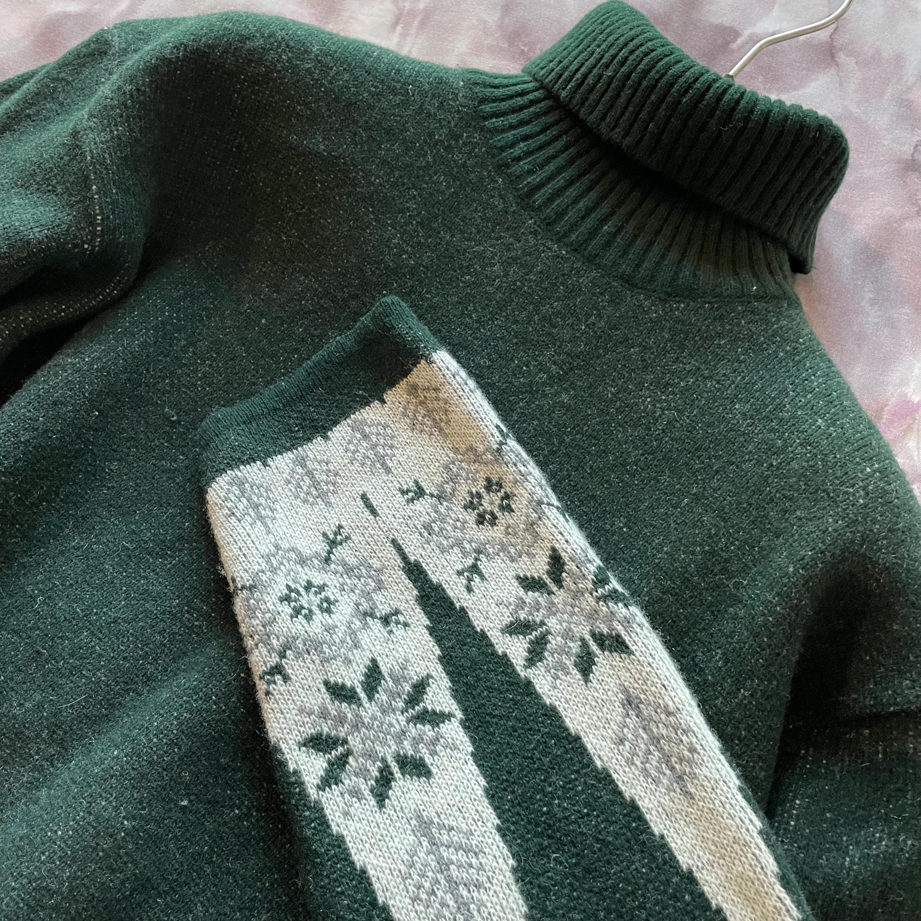 Pull dolomiten ビンテージ スキーセーター　超レア Pull dolomiten ビンテージ スキーセーター 超レア Pull