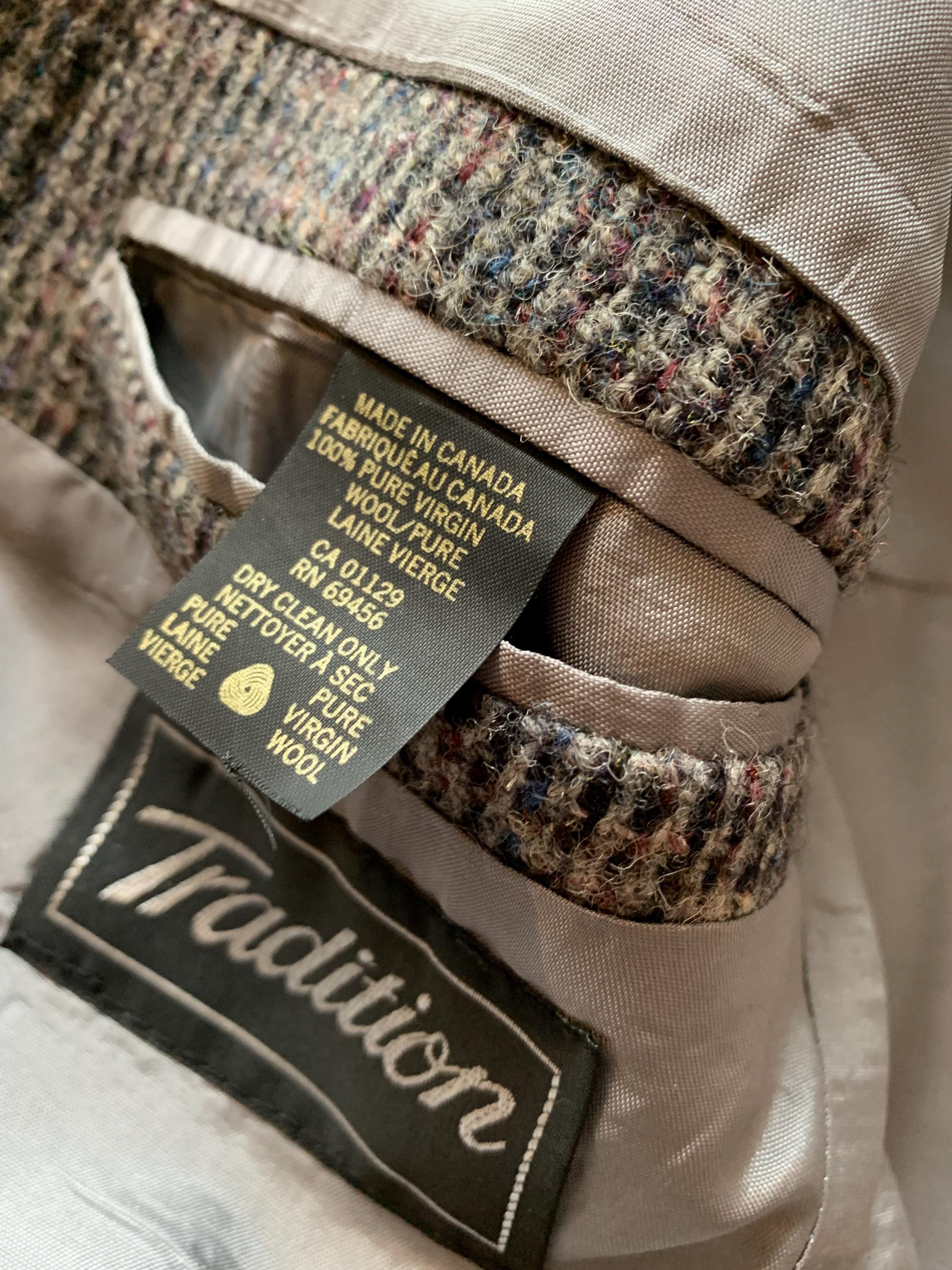 Tradition (44*/xlarge*) Harris Tweed Wool Tweed Multicolor