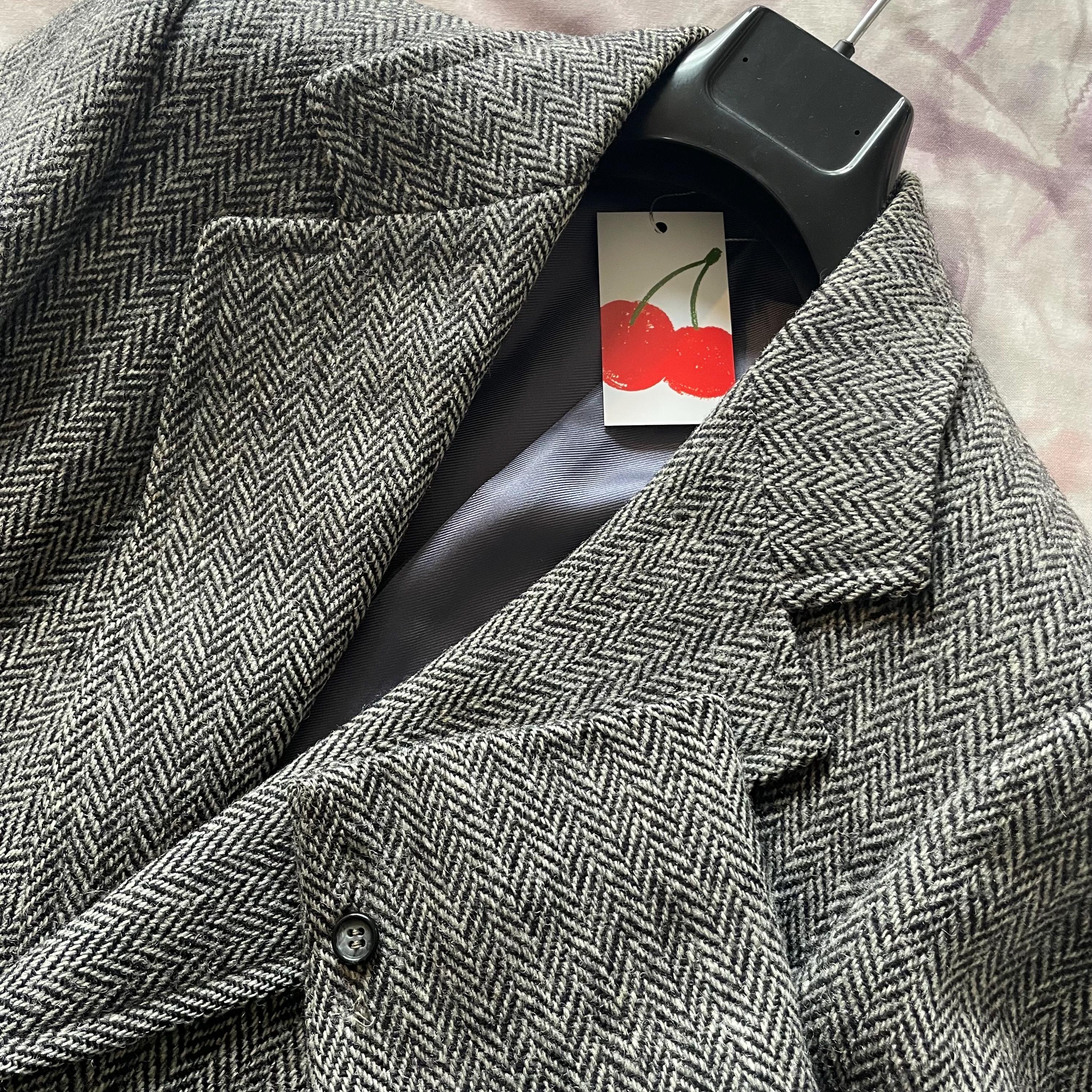 Veste Tweed Carreaux Magee Hilliards - Homme Taille 46 Poitrine - Laine Irlande - Parfait état