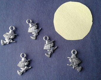 Viking Warship Antiqued Silver Plated Pendant Charms - 2 Pieces, Wholesale C1054