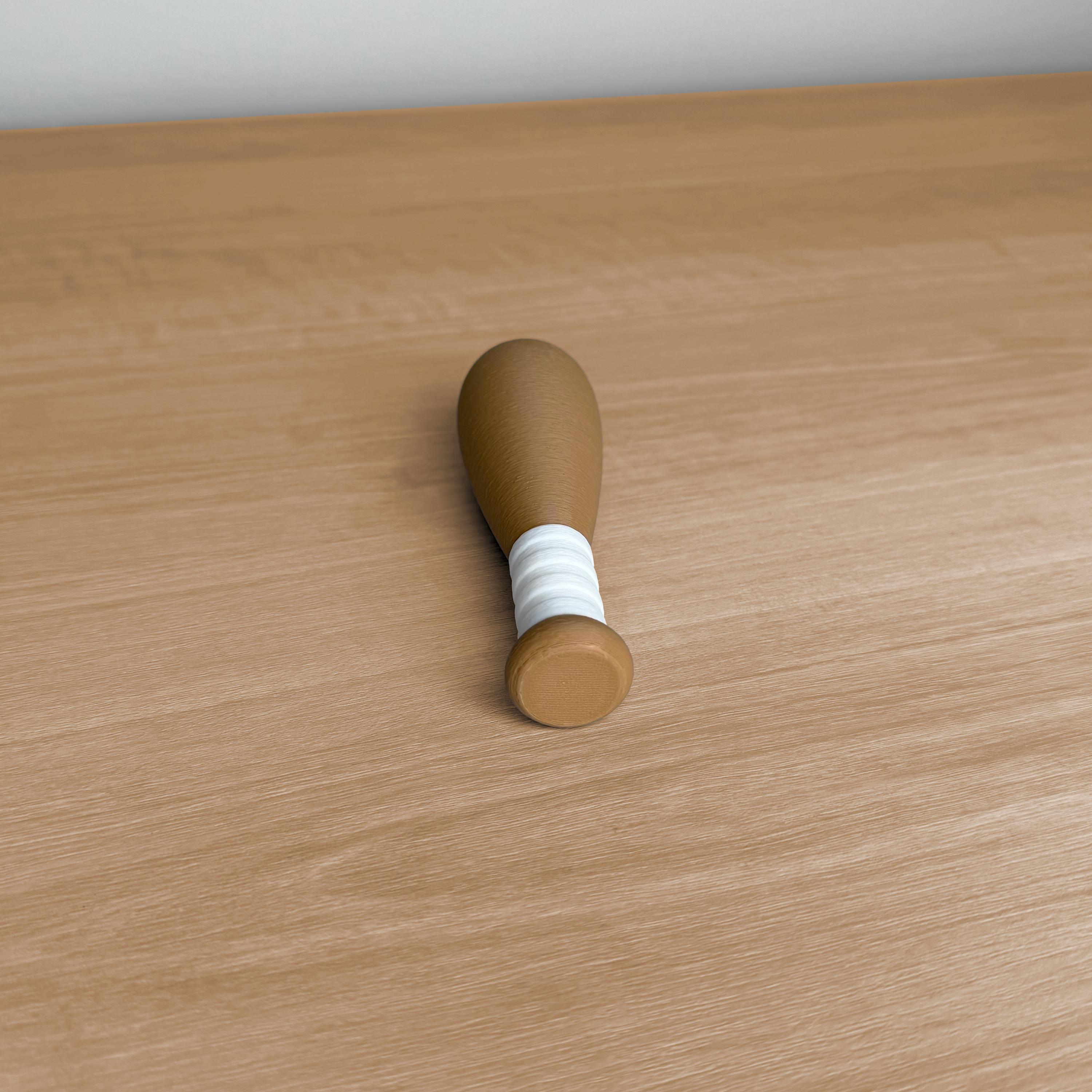 Baseball Bat Baby Rattle: 3D Printed PLA, Baseball Theme - Etsy