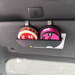 3D Printed Car Visor Nicotine Pouch Holder, ZN & Rogue Compatible