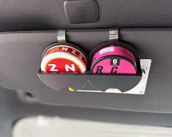 Soporte para bolsa de nicotina para visera de coche impreso en 3D, compatible con ZN y Rogue