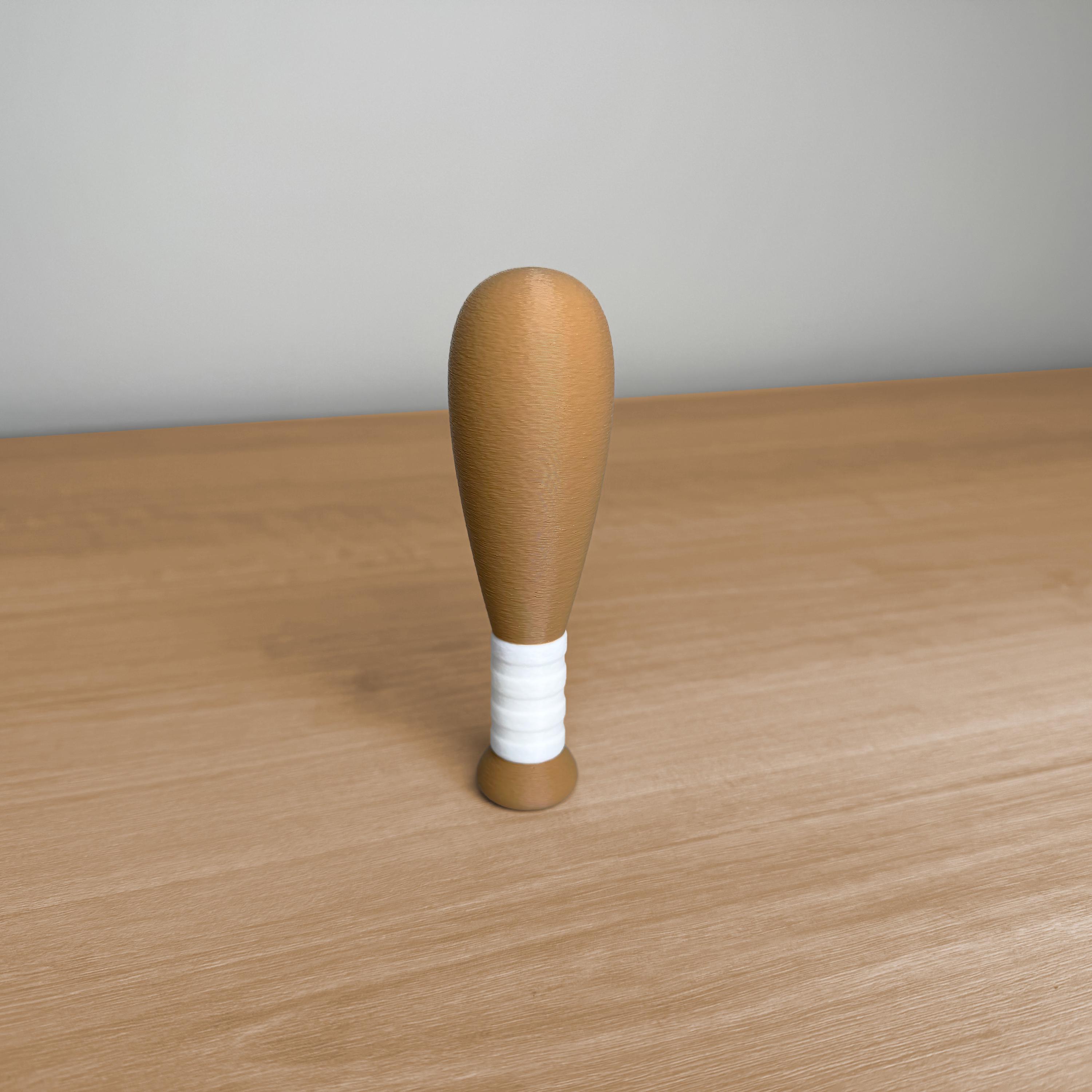 3D Printed Baseball Bat Baby Rattle: Eco-friendly PLA Toy - Etsy