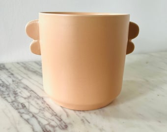 Sydney Pot - Coral Colored - Matte Planter - Available in 3” or 5” Sizes