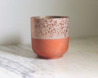 Copper Splash - Two Tone Pot - Ceramic Planter