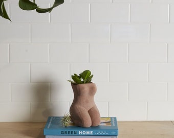 Physique Planter - Textured Ceramic Pot