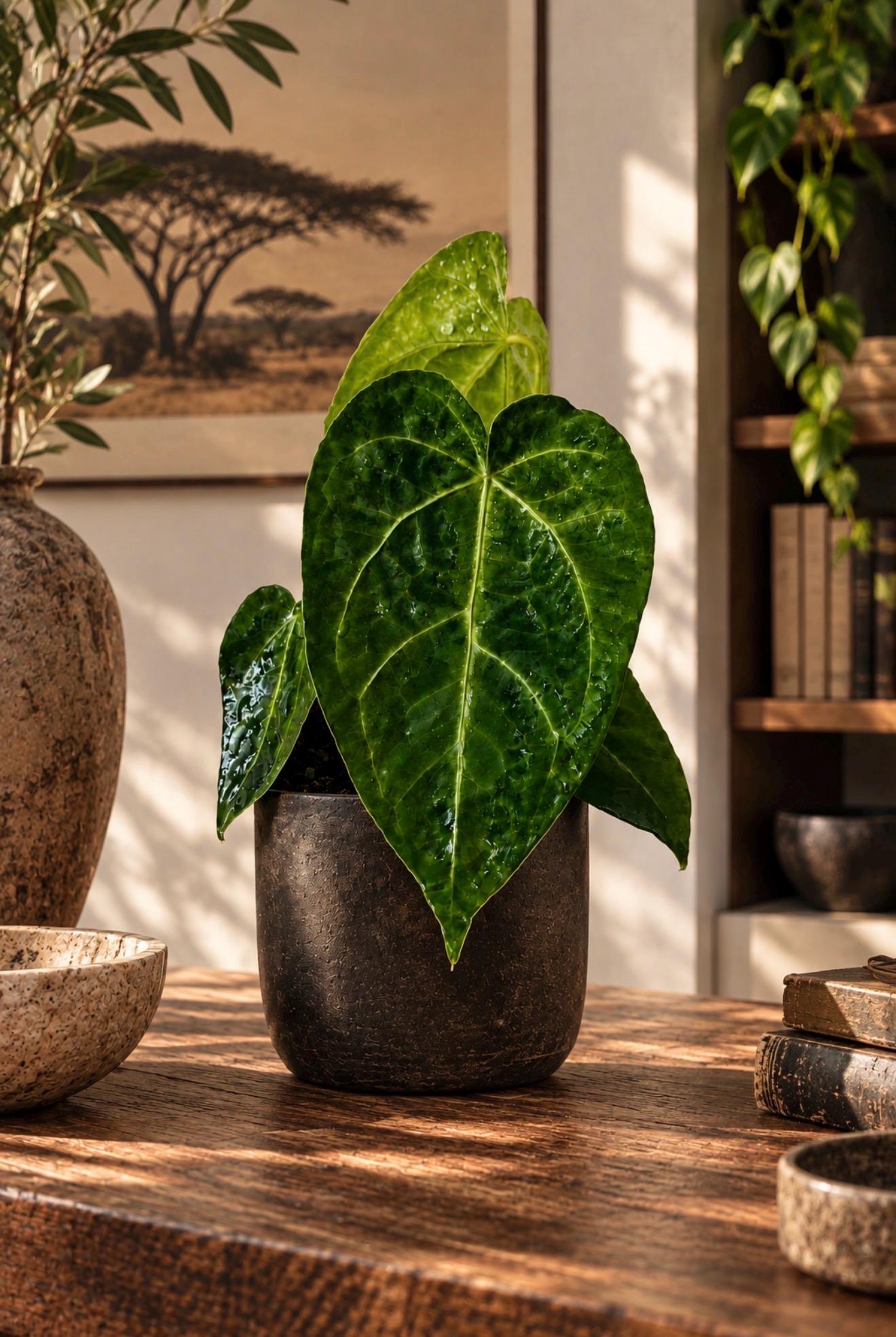 Anthurium X Ace of Spades - Etsy