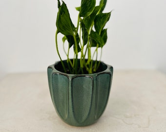 Forest Planter - Modern Minimalist Decor - Ceramic Pot for Houseplants