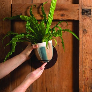 Scandanavian Wall Planter - Decorative Wall Planter - Boho - Ceramic Wall Planter
