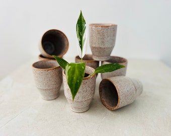 Noah Planter - Minimalist Decor - Ceramic Pot for Houseplants - Available in Multiple Sizes