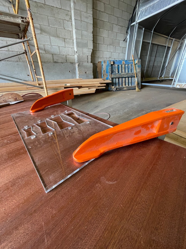 Clear Acrylic Template Bow Tie Inlay Template Router Etsy Australia