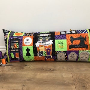 Halloween Bank Kissen Muster (nur Muster)