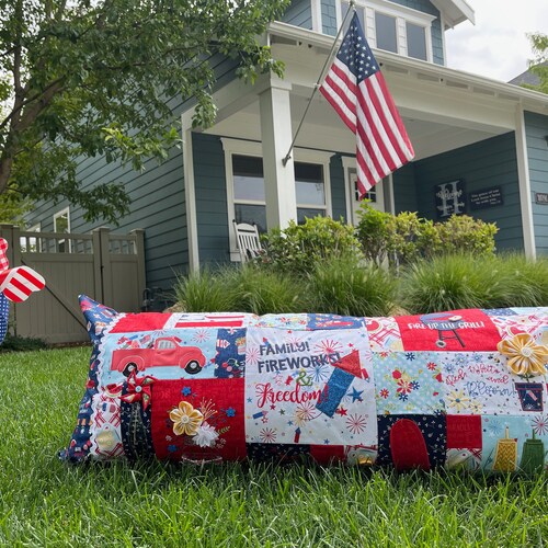 Nativity Bench Pillow Pattern Etsy