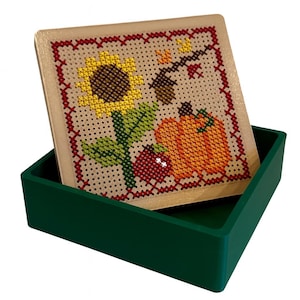 Autumn Harvest Cross Stitch Pattern