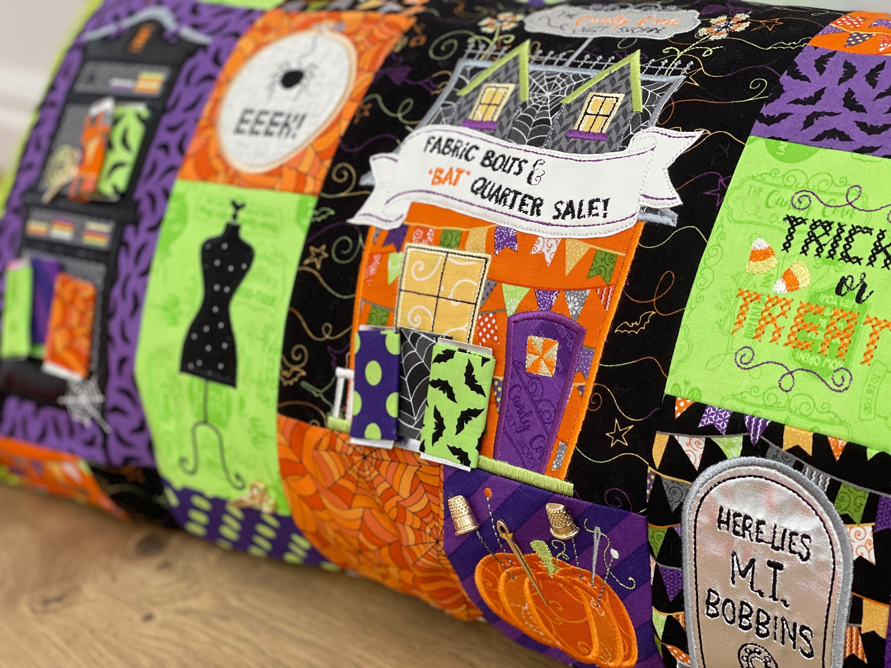 Halloween Bench Pillow Pattern pattern Only Etsy