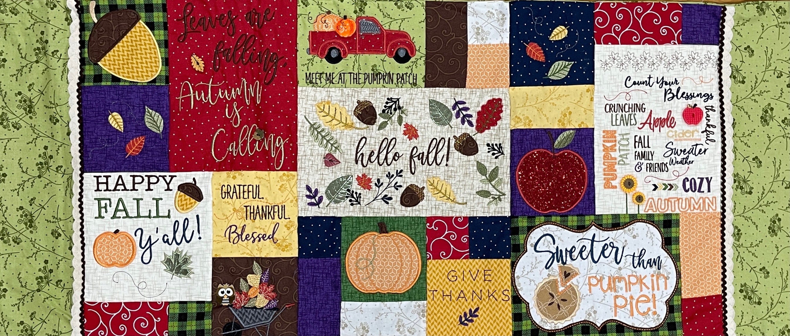 Fall Bench Pillow Pattern pattern Only Etsy