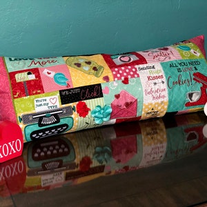 Valentine Bench Kissen Muster (Nur Muster)
