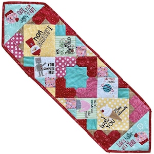 Valentine Table Runner - Pattern Only (No Embroidery Files)