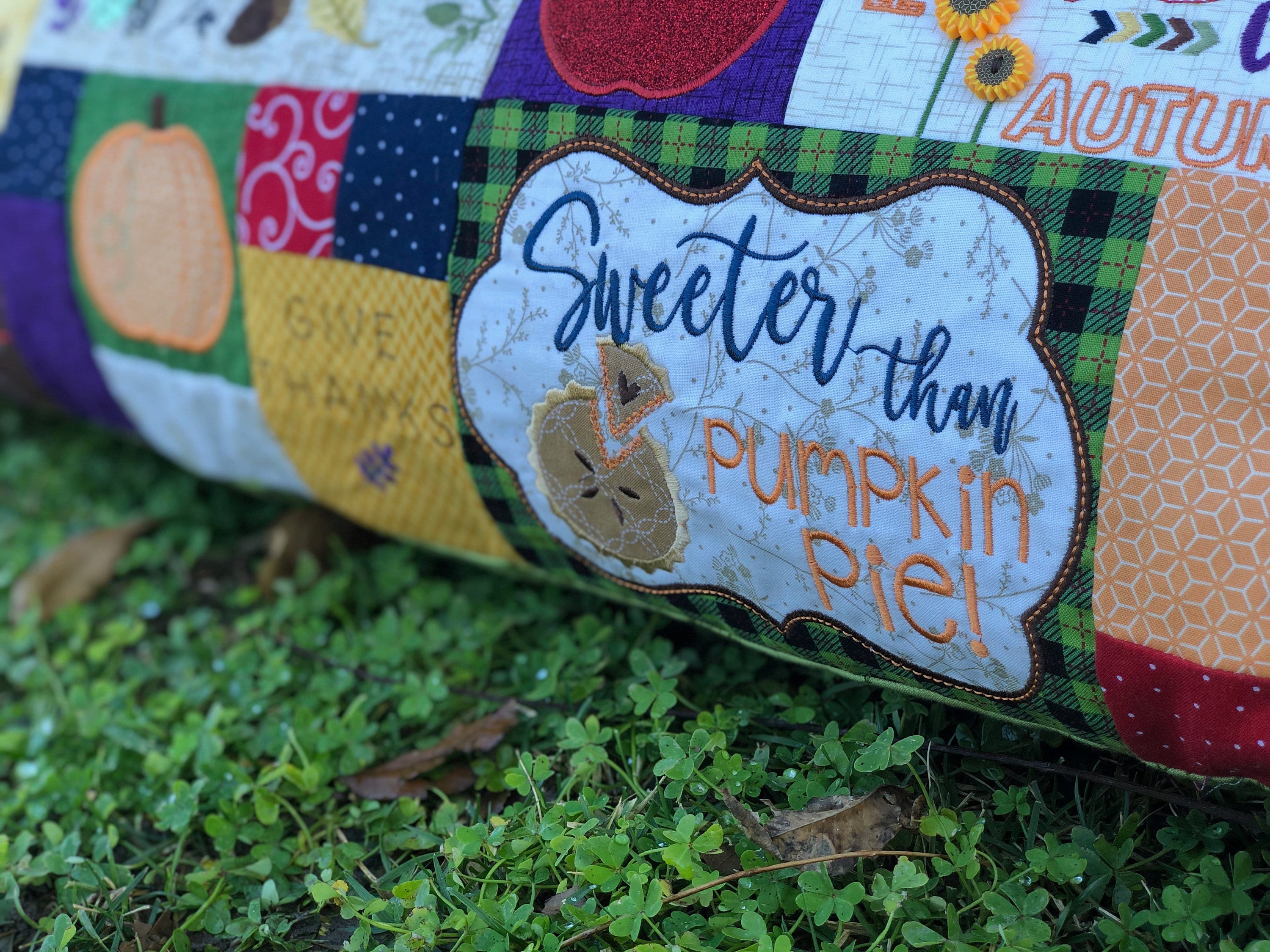 Fall Bench Pillow Pattern pattern Only Etsy