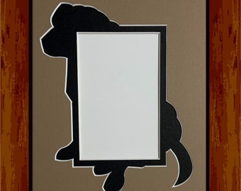 Tapete fotográfico de doble capa Dog_1 8x10