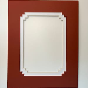 12x12 Corner Steps Double Layer Photo Mat
