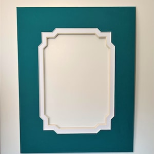 12x12 Octagon Angles Double Layer Photo Mat