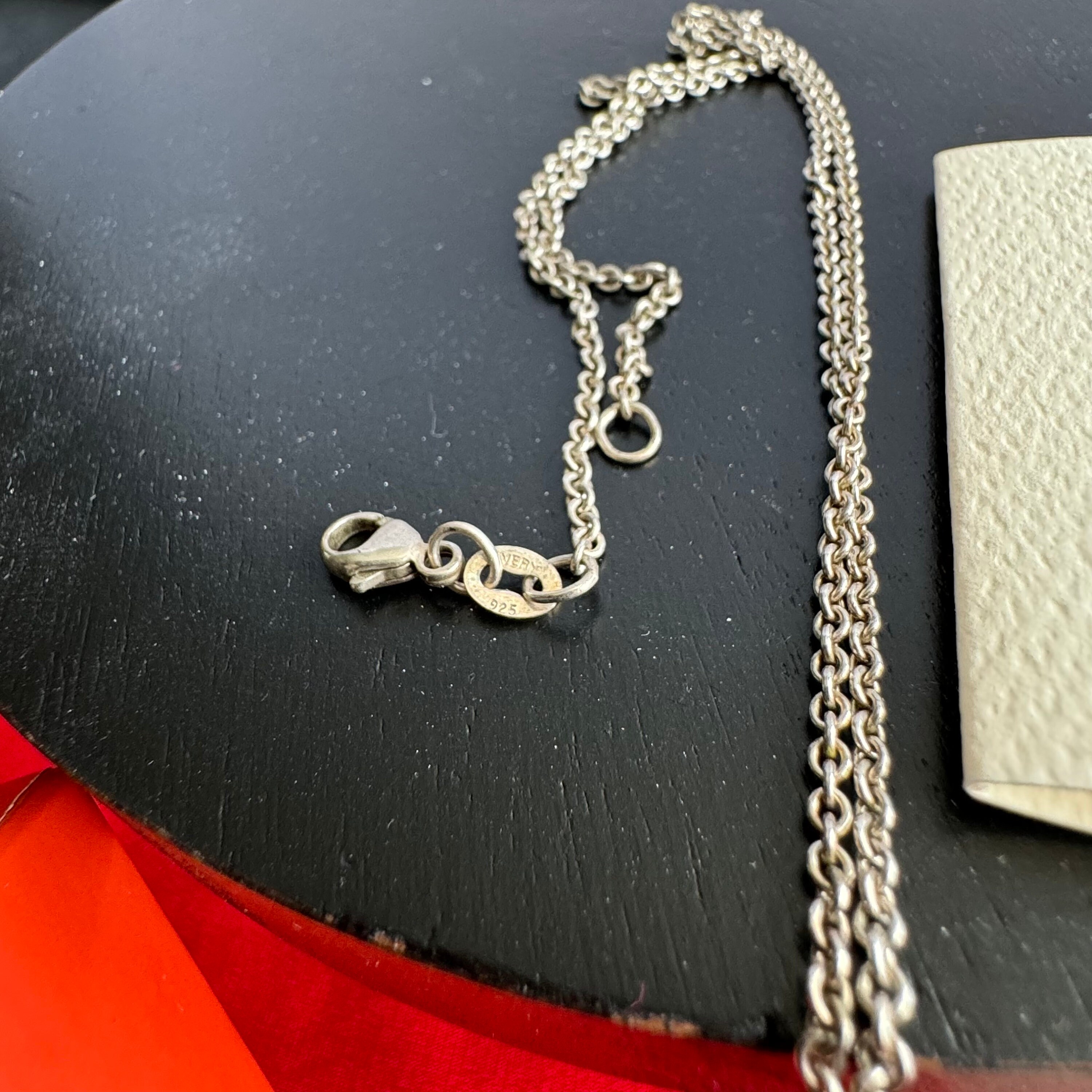 Vintage James Avery Heart Charm Necklace, Avery Changeable