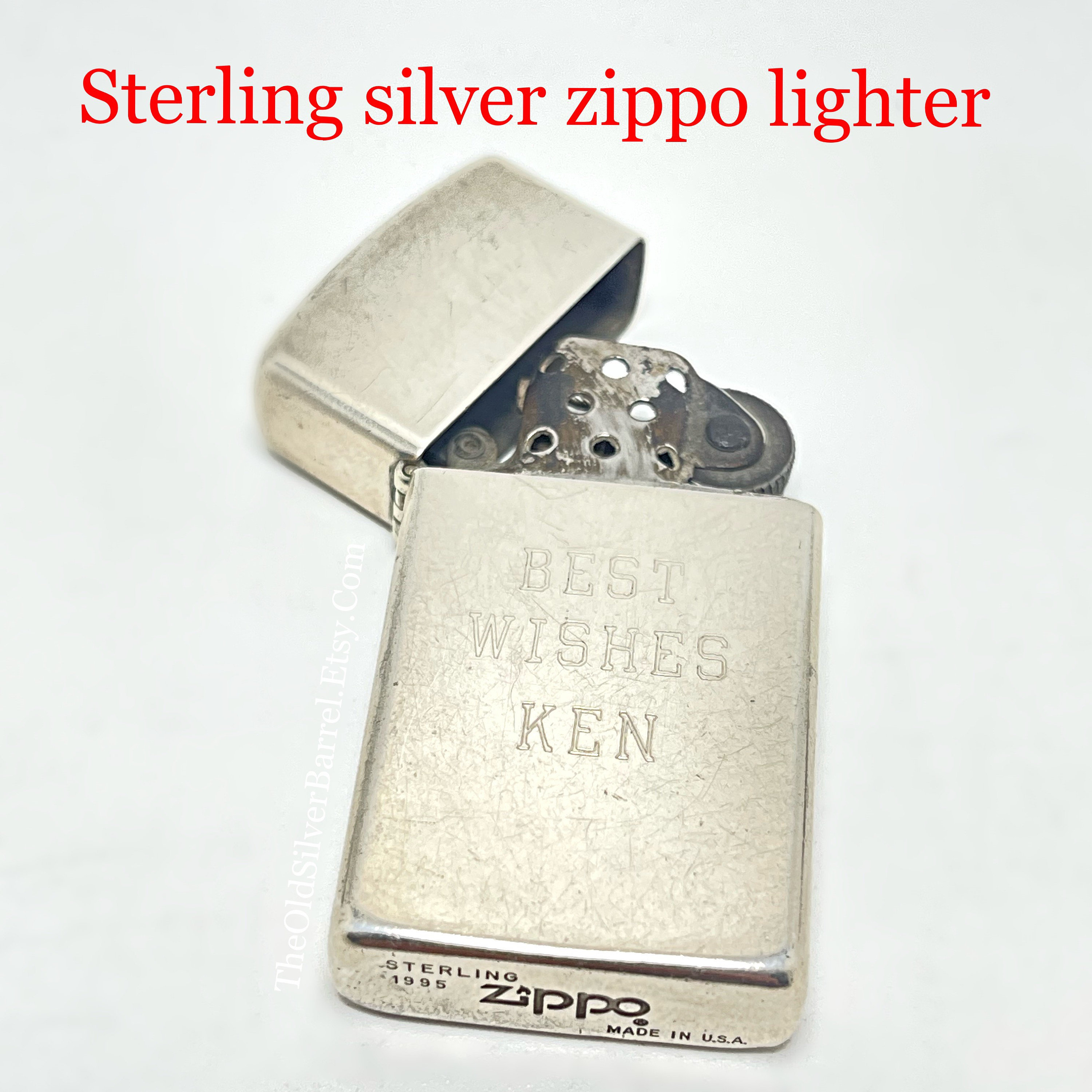 zippo sterling silver