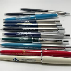vintage parker advertisement pen lot, Parker display pens, Parker sample, vintage pens, Parker pencils, unique gift for dad