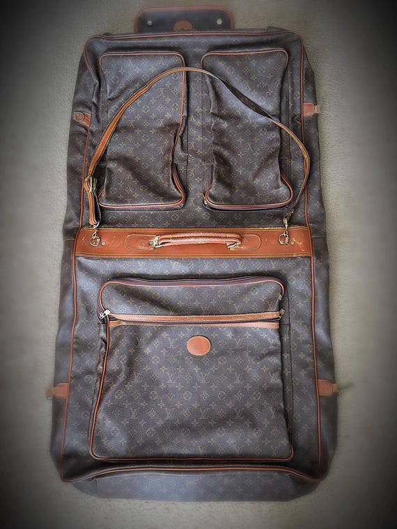 【LOUIS VUITTON】ヴィンテージガーメント★トラベルバッグ★モノグラム Vintage Louis Vuitton Monogrammed Garment Bag, LV Monogram, 1970's