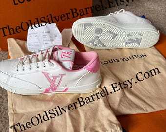 Authentic Louis Vuitton Charlie sneakers rose clair size 40 *DISCONTINUED*