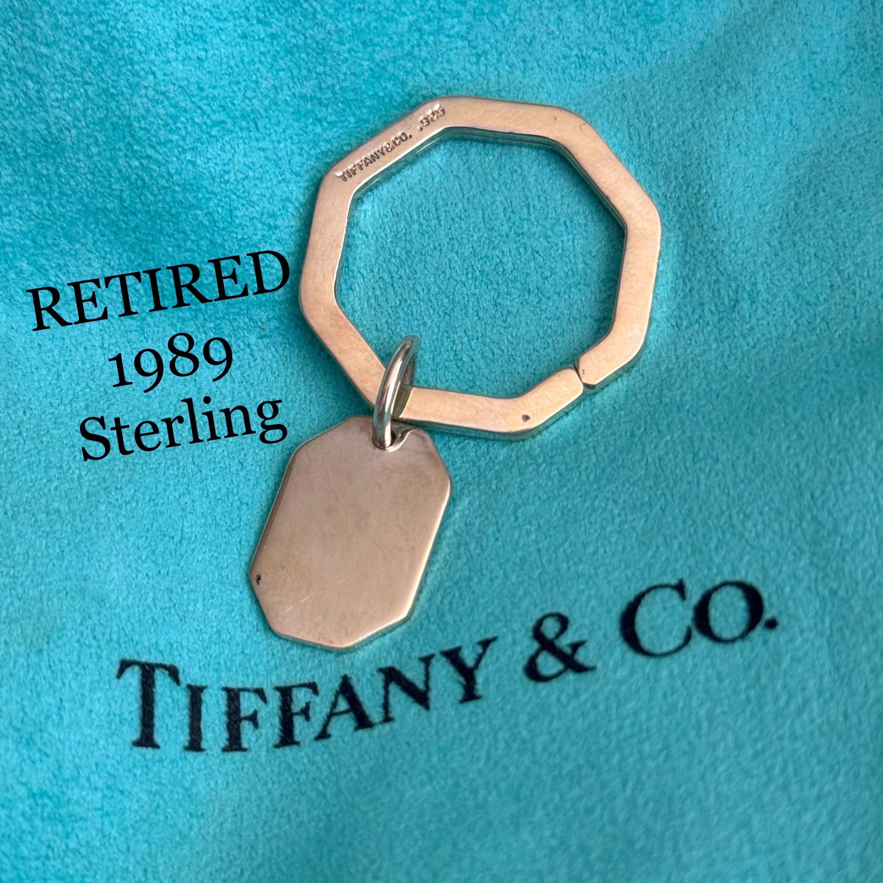 Tiffany & Co. アメリカ国旗キーホルダー TIFFANY キーリング 星