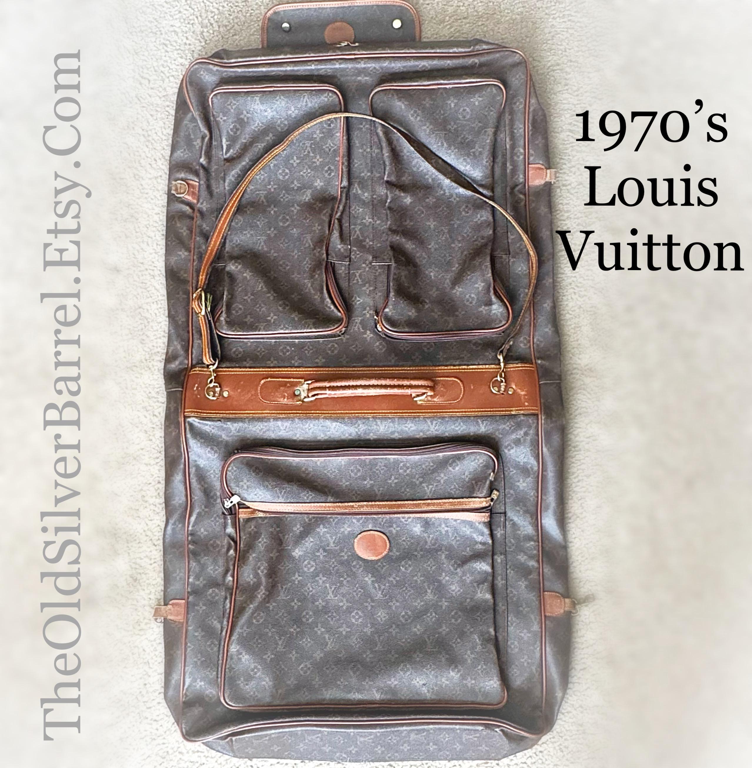 Louis Vuitton ヴィンテージ 1972モノグラムガーメントバッグ Vintage Louis Vuitton Monogrammed Garment Bag, LV Monogram, 1970's