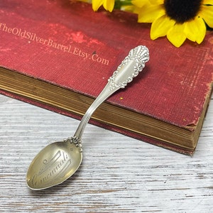 Antique mechanics sterling co souvenir spoon, Cincinnati souvenir spoon, antique silver spoon, antique sterling spoon, spoon ring