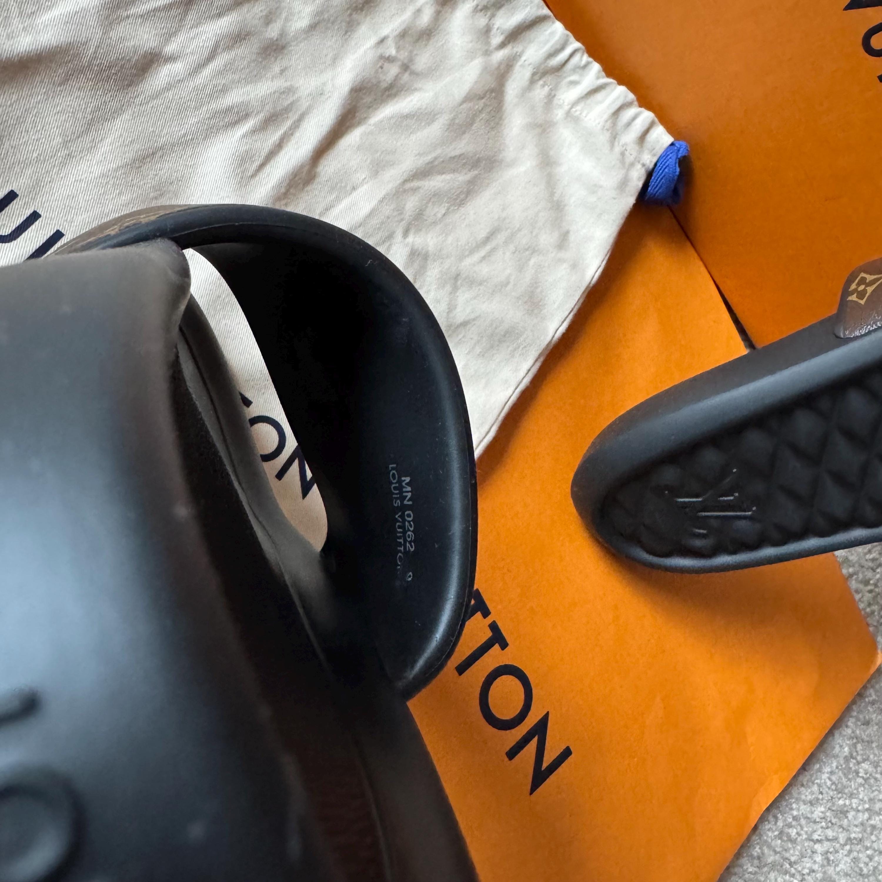 LOUISVUITTON　ルイヴィトン　ホノルルライン　サンダル　サイズ9 Louis Vuitton × Virgil Abloh Louis Vuitton Honolulu Slides