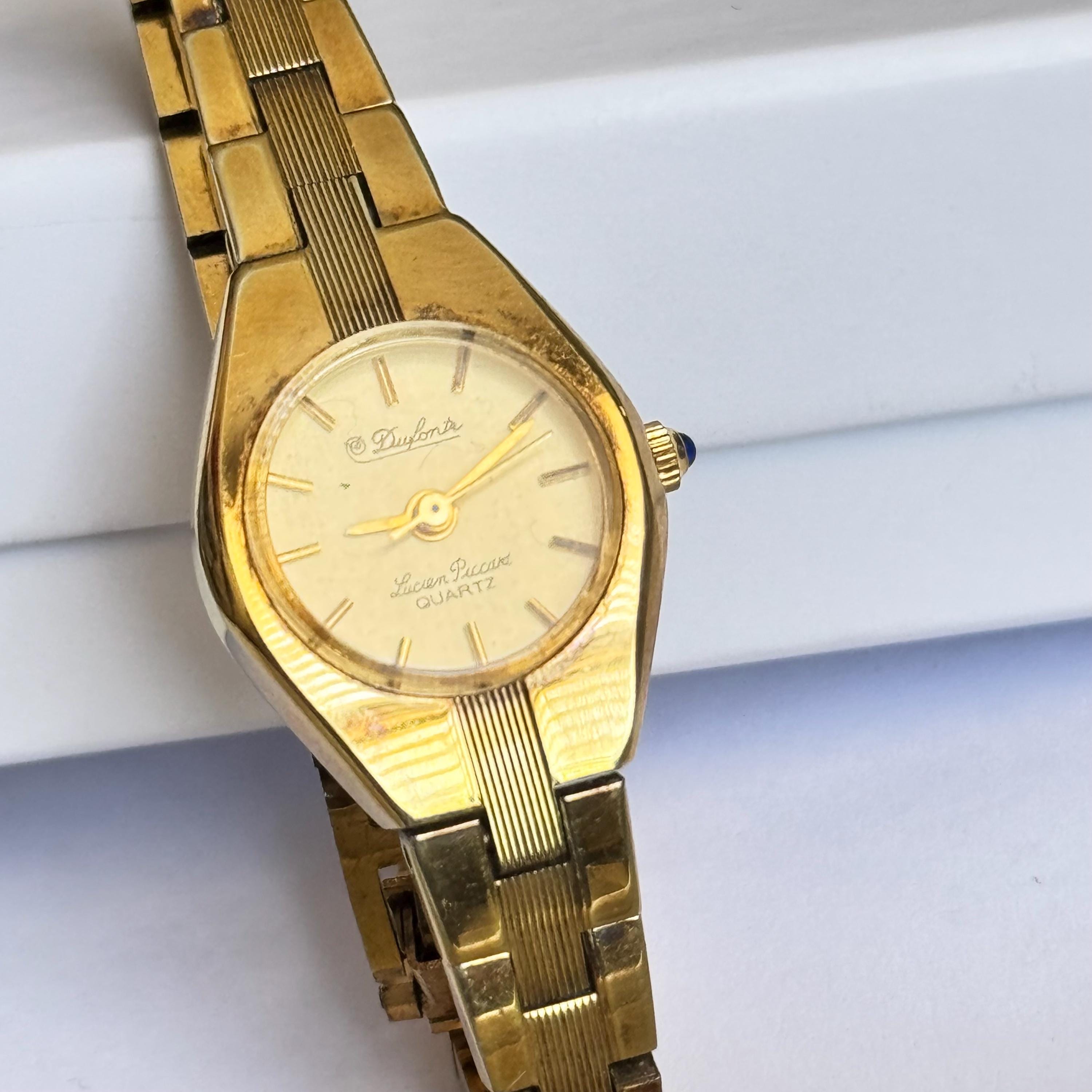 Dufonte Lucien Piccard Watch Womens Nugget Watch Gold Tone 26mm Case Classic Piccard Automatic Watch Piccard Watch Dufonte By Lucien  main image 2