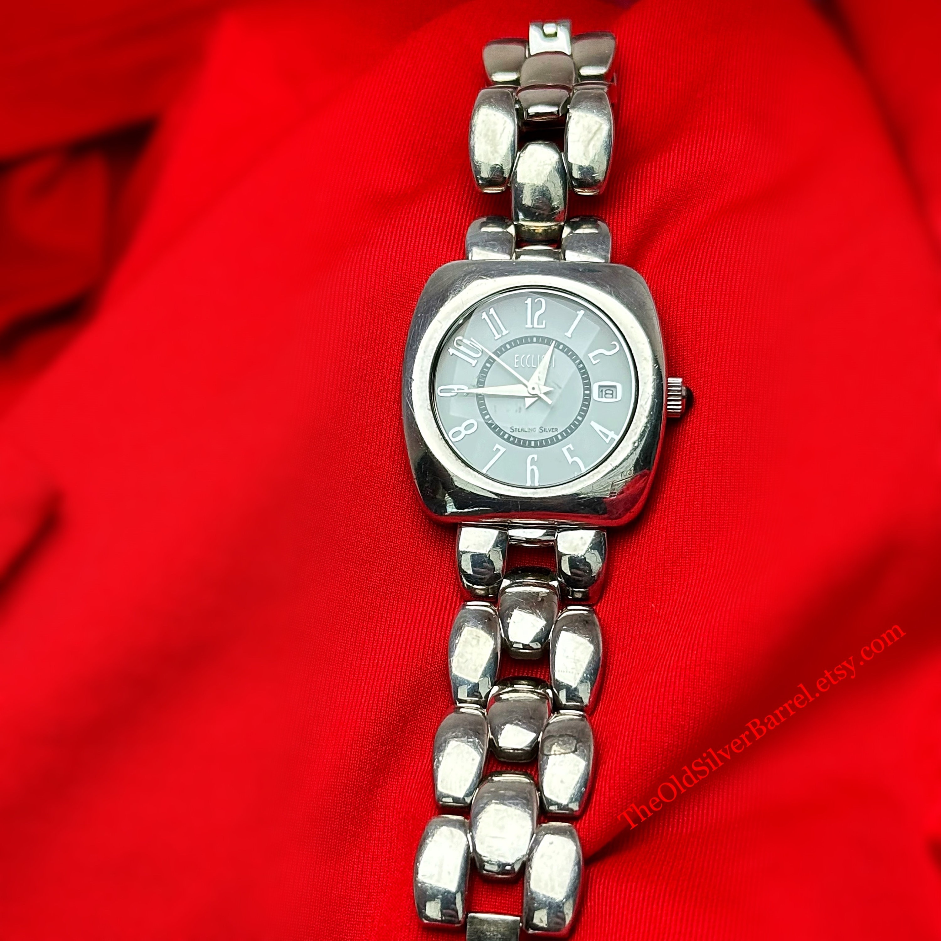 925 Solid Sterling Silver Ecclissi Watch & MORE! Auction price result for ecclissi watch | Barnebys auction  main image 4