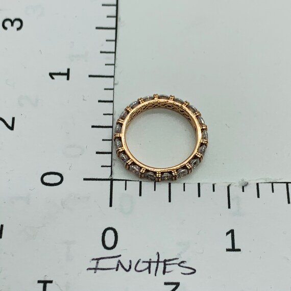 Vanna K rose gold eternity ring, gold diamond ete… - image 8