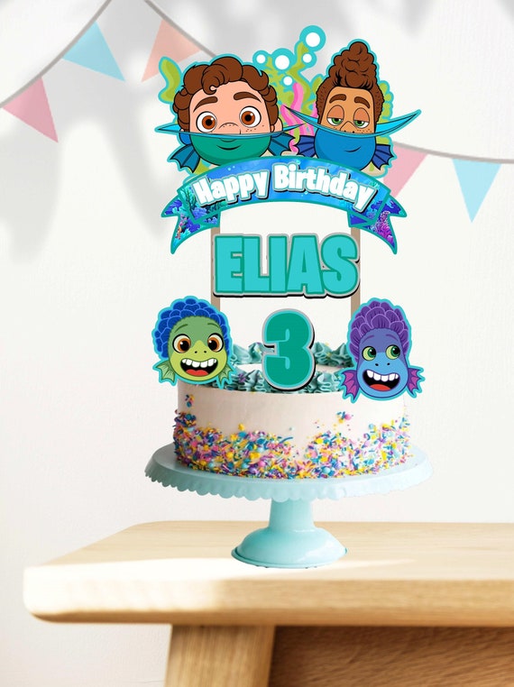 Luca, Luca Cake Topper, Luca Birthday, Luca Banner, Luca Party