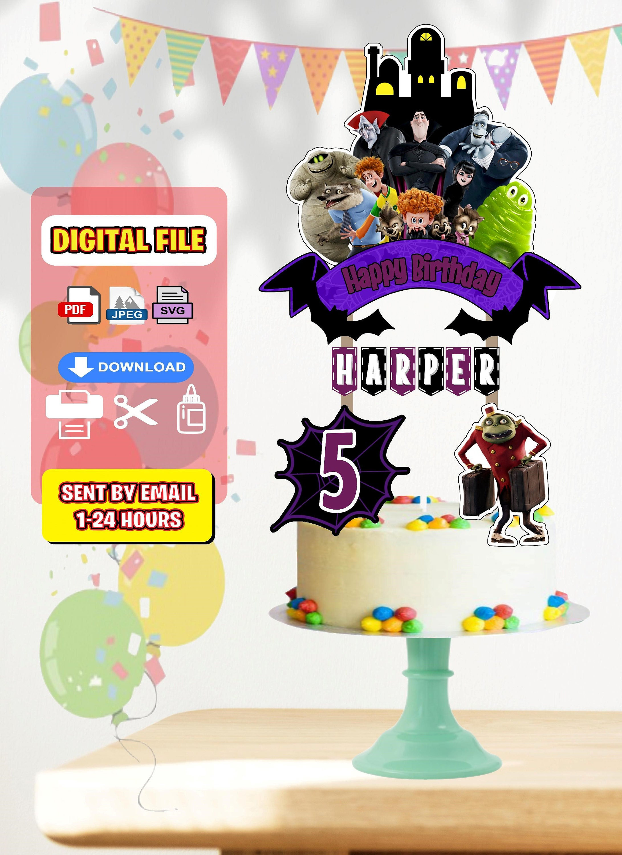 Hotel Transylvania Hotel Transylvania Topper Hotel Etsy