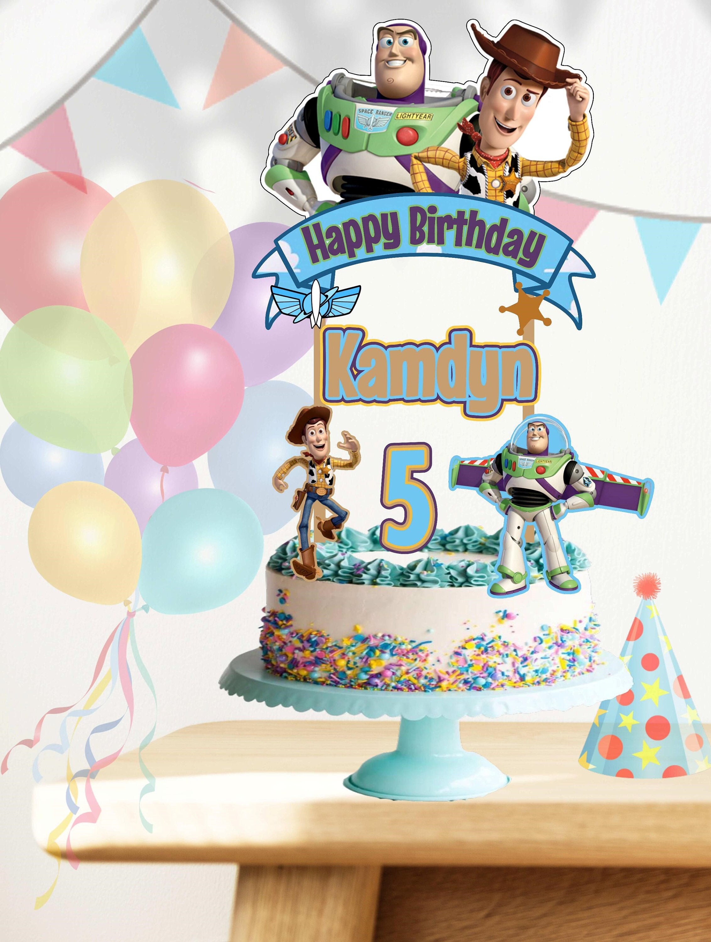 buzz and woody cake toppers