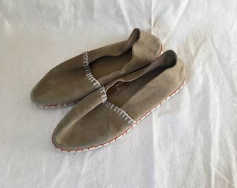 Vintage Loe Suede Espadrille