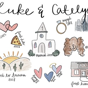 Love Story digital prints