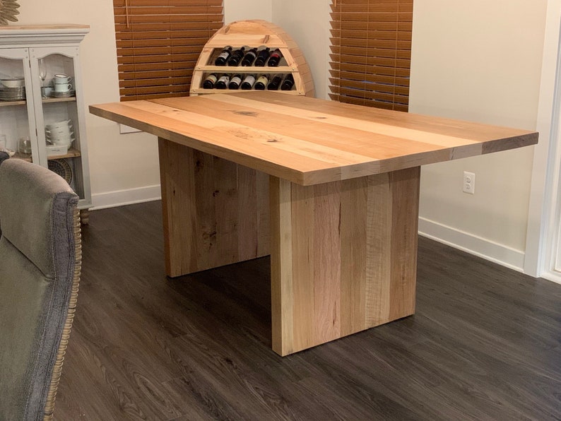 FREE SHIPPING West Elm Inspired Modern Farmhouse Dining Etsy