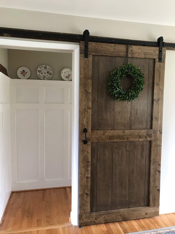Farmhouse Sliding Barn Door Up To 40 Wide Farmhouse Sliding Barn Door Up To 40, Sliding Farm Door