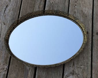 Vintage mirrow tray