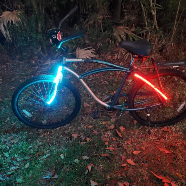 Third Kind® Rechargeable Bike Lights Make SAFETY FUN. Be Bright Be Seen Be Safe. 2 LED bicycle lights safer through research and design.